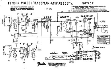 Fender-Bassman  AB165_AB165(BassMan-AB165).Amp.poor preview